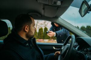 Le car jacking consiste à éjecter le conducteur sous la contrainte de la menace afin de voler son véhicule. L’acte est violent et effectué pendant l’arrêt.